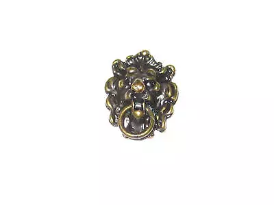 Dollhouse Door Knocker Lion Head 1:12 Scale Miniature Metal • $4.45