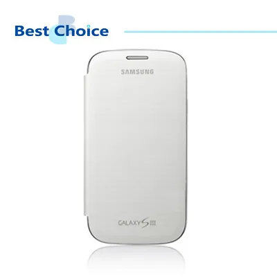 Original Samsung Official Galaxy S3 I9300 Flip Cover Case (EFC-1G6F) - White • $7.69