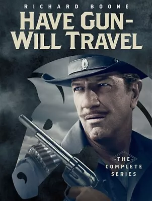 HAVE GUN WILL TRAVEL THE COMPLETE TV SERIES New 35 DVD Set Seasons 1 2 3 4 5 6 • $51.59