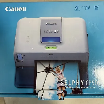 Canon Selphy CP510 Compact 4  X 6  Photo Printer (AK) • $24.84