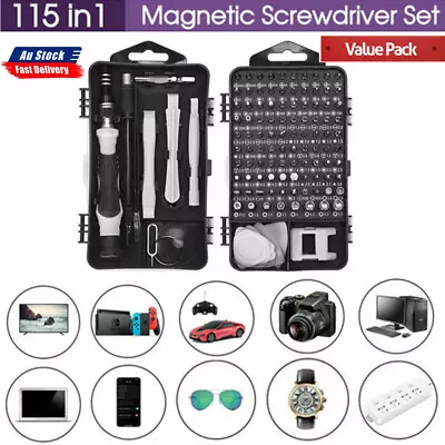 $16.49 • Buy Repair Tool Kit Precision Screwdriver Set Torx Computer PC Phone Watch 115 IN 1