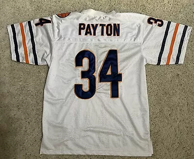 Vintage Walter Payton #34 Chicago Bears Jersey STAINED Mitchell & Ness | Size 50 • $19.85