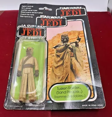 Trilingual Star Wars Tuskan Raider Return Of The Jedi 1983 • $199.99