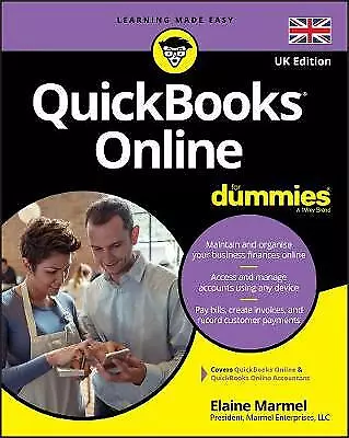 QuickBooks Online For Dummies (UK) - 9781119621263 • £16.94