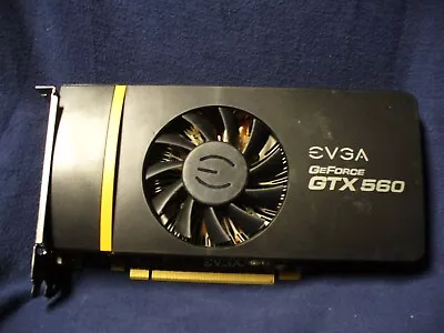 EVGA Geforce GTX 560 Video Graphics Card • $15