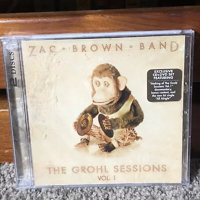 Zac Brown Band - The Grohl Sessions Vol. 1 (CD 2014 2-Discs) DVD New/Sealed • $6.49