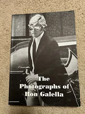The Photographs Of Ron Galella : 1960-1990 By Glenn O'Brien PHOTO BOOK Vintage • $45