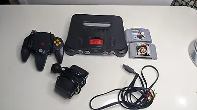 Nintendo 64 System Console And 2 Games Golden Eye 007 And Wave Race • $249