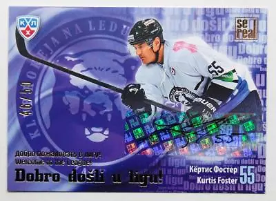 2013-14 KHL Welcome Medvescak Autograph #WEL-M12 Kurtis Foster 46/50 • $14.99