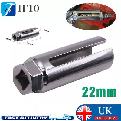 22mm 1/2  Drive Car Lambda Universal O2 Oxygen Sensor Socket Wrench Removal UK • £9.98