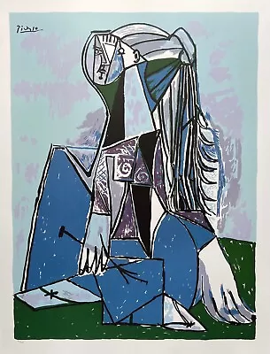 $59.99 • Buy Pablo Picasso THE THINKER Plate Signed Limited Edition Lithograph Art
