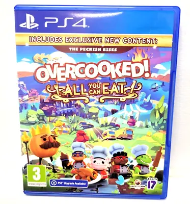 PS4 Overcooked All You Can Eat EXCELLENT Condition PS5 Compatible KIDS Game • $64.01