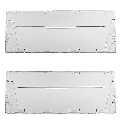 £23.25 • Buy Fridge Drawer Flap Front For INDESIT CA55 CAA55 Freezer Plastic Panel X 2 Pack
