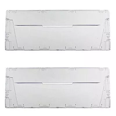 £23.25 • Buy Fridge Drawer Flap Front For INDESIT CA55 CAA55 Freezer Plastic Panel X 2 Pack
