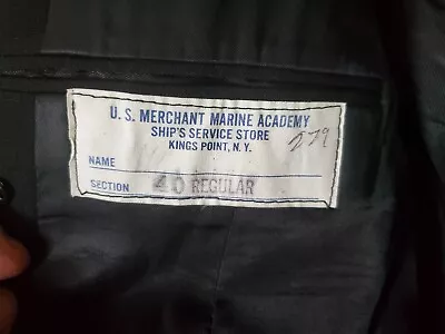 U.s. Merchant Marine  Academy Coat • $30