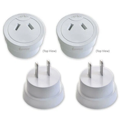$20 • Buy 2x Universal Travel Power Adapter Australia AU/NZ To USA/Canada/Japan/Mexico