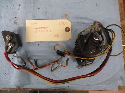 Force Outboard 90 Hp 1990 Wiring Harness F653744-1 (n83) • $19