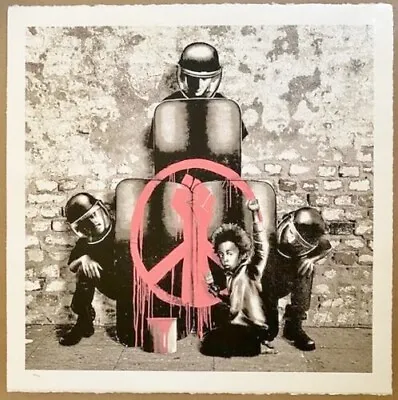 HIJACK Mr.Brainwash Son  Canvas Of Resistance  Hand Signed BLM Graffiti Art • $645