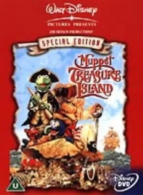 Muppet Treasure Island [DVD] [1996] Good Tim Curry Kevin Bishop Billy Connol • £3.45