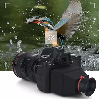 Space-Saving Eyepiece Viewfinder LCD Viewfinder For Viewing From A Distance • £16.49