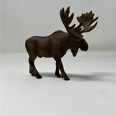 2002 Schleich Bull Moose Toy Figurine • $7.99