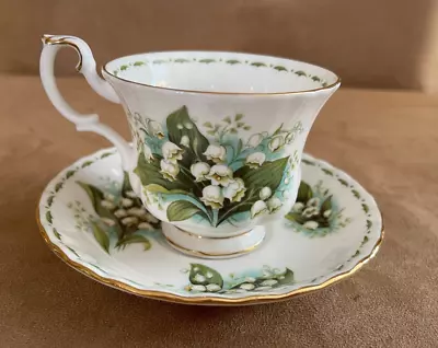 $42.50 • Buy Royal Albert Lily Of The Valley May Cup & Saucer England Flower Of The Month Tea