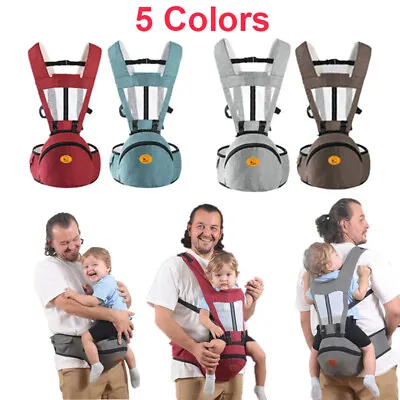 £17.98 • Buy Newborn Baby Carrier Toddler Waist Hip Seat Wrap Belt Sling Backpack Breathable