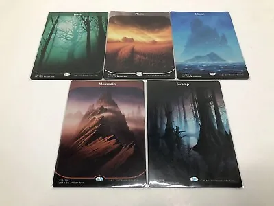 MTG Unstable Full Art Basic Land Lot Of 5 Near Mint 1x Of Each Plains Island Etc • $24.99