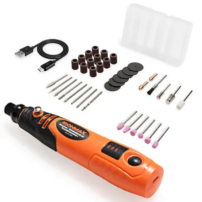 $15 • Buy Rotary Tool Kit 3.6V Chargeable Cordless Mini Carver Engraver Cutter Polisher