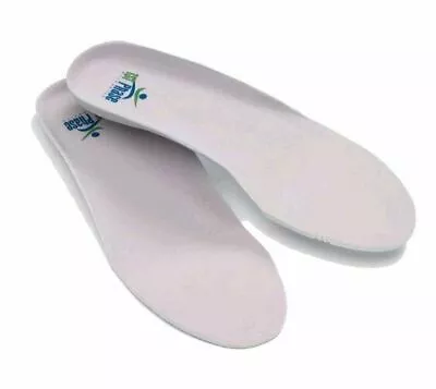 £4.90 • Buy 1st Phase White Frelen EVA Moulded Insoles MILD ARCH SUPPORT UK 3-12 Men/Womens 
