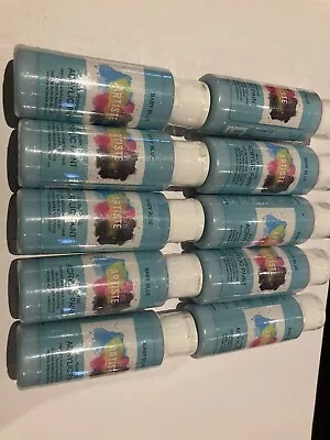 DOCRAFTS ARTISTE Acrylic Paint 2oz - Baby Blue 10 X 2oz Bottles • £7