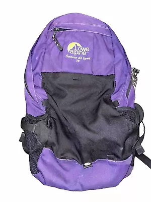 Lowe Alpine Contour Mountain 30 Backpack Purple / Black Hiking Camping Bag • $59.99