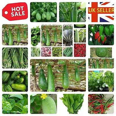 Indian /Asian/ Bangladeshi Vegetable SeedsBottle GourdSpinach Lau Karela 2024 • £2.49