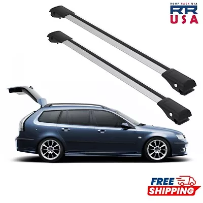 Roof Rack Cross Bars For Saab 9-3X Estate/Wagon 2009-2011 Gray 2 Pcs • $110