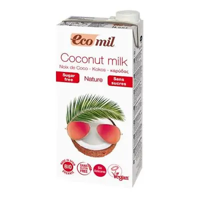 Ecomil Organic Coconut Milk No Sugar 1000ml • £7.15