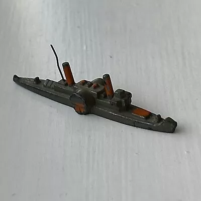 VINTAGE 1930s WIKING “FLUSSDAMPFER” RIVER STEAMER 1:1250 METAL WATERLINE MODEL • £9.99