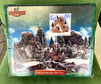 COVENTRY COVE Mountain Backdrop With Trees 81012 Christmas / Model Railroad • $29.99