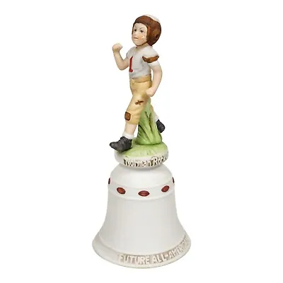 Norman Rockwell All American Football Player Porcelain Bell Children's Series II • $13.19