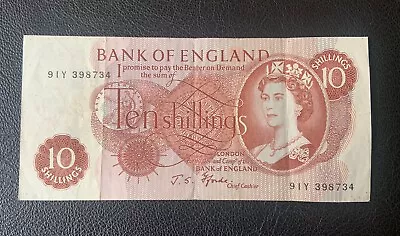 Ten Shilling Bank Note J S Forde - Good Circulated Condition • £2.99