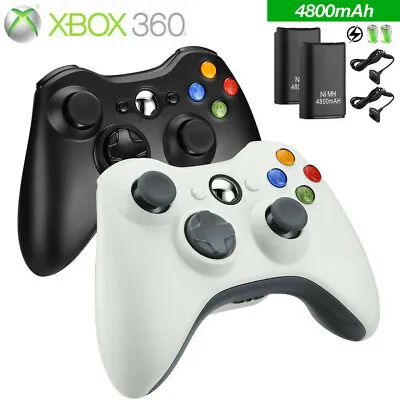 USB Wired / Wireless Game Controller Gamepad Joystick For Microsoft Xbox 360 PC • $15.99