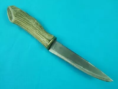 Antique US Mountain Man Custom Made Handmade Stag Handle Hunting Knife • $110