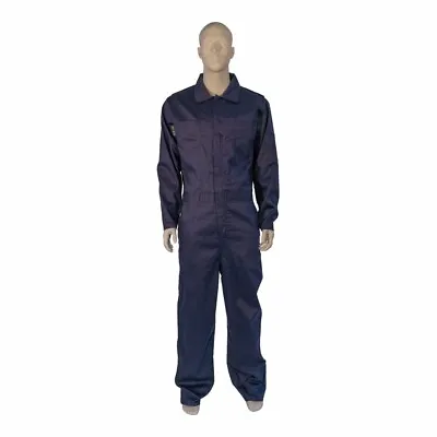 Men's Coverall Long Sleeve Mechanic Jumpsuit Workwear Overalls FIRE RESISTANT • $34.99