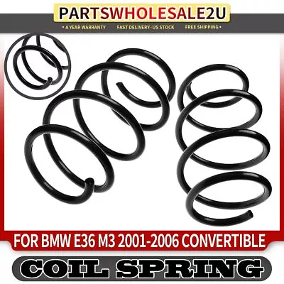 2x Front Left & Right Suspension Coil Springs For BMW E36 M3 01-06 31332282332 • $39.59