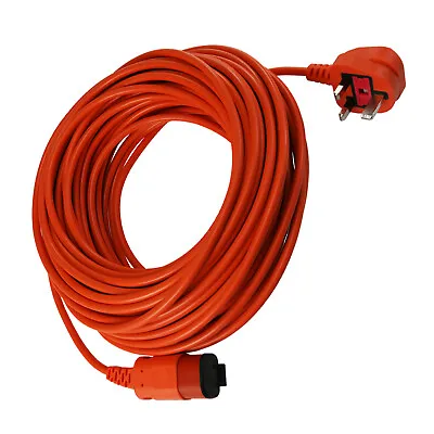 £17.49 • Buy Detachable 25 Metre Mains Power Cable Orange Flex Lead With Plug For Flymo Mower
