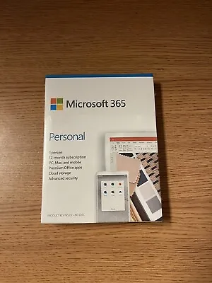 Microsoft 365 Personal 1 Year License • $55