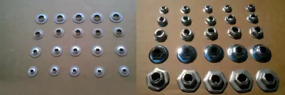 45 Emblem/trim/bezel Retainers! For Restoring Classic Automobiles-car Truck Etc • $8.95