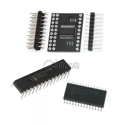 MCP23017 DIP SOP  Bidirectional 16-Bit I/O Expander I2C IIC Serial Interface • $5.25