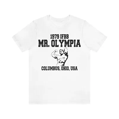 Mr. Olympia T-Shirt 1979 Bodybuilding Contest Arnold Classic Vintage Tee Shirt • $26.83