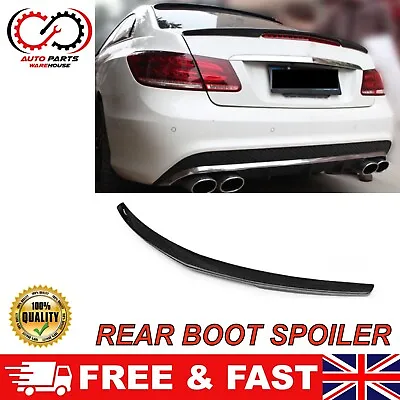 Fit Mercedes E Class Coupe C207 A207 Amg Rear Trk Boot Lip Spoiler 10+ Gloss Blk • $48.55