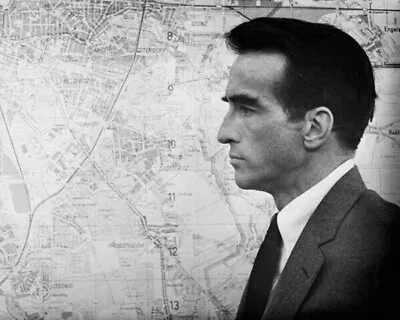 The Defector 1966 Montgomery Clift In Front Of East German Map 24x36 Inch Poster • $29.99